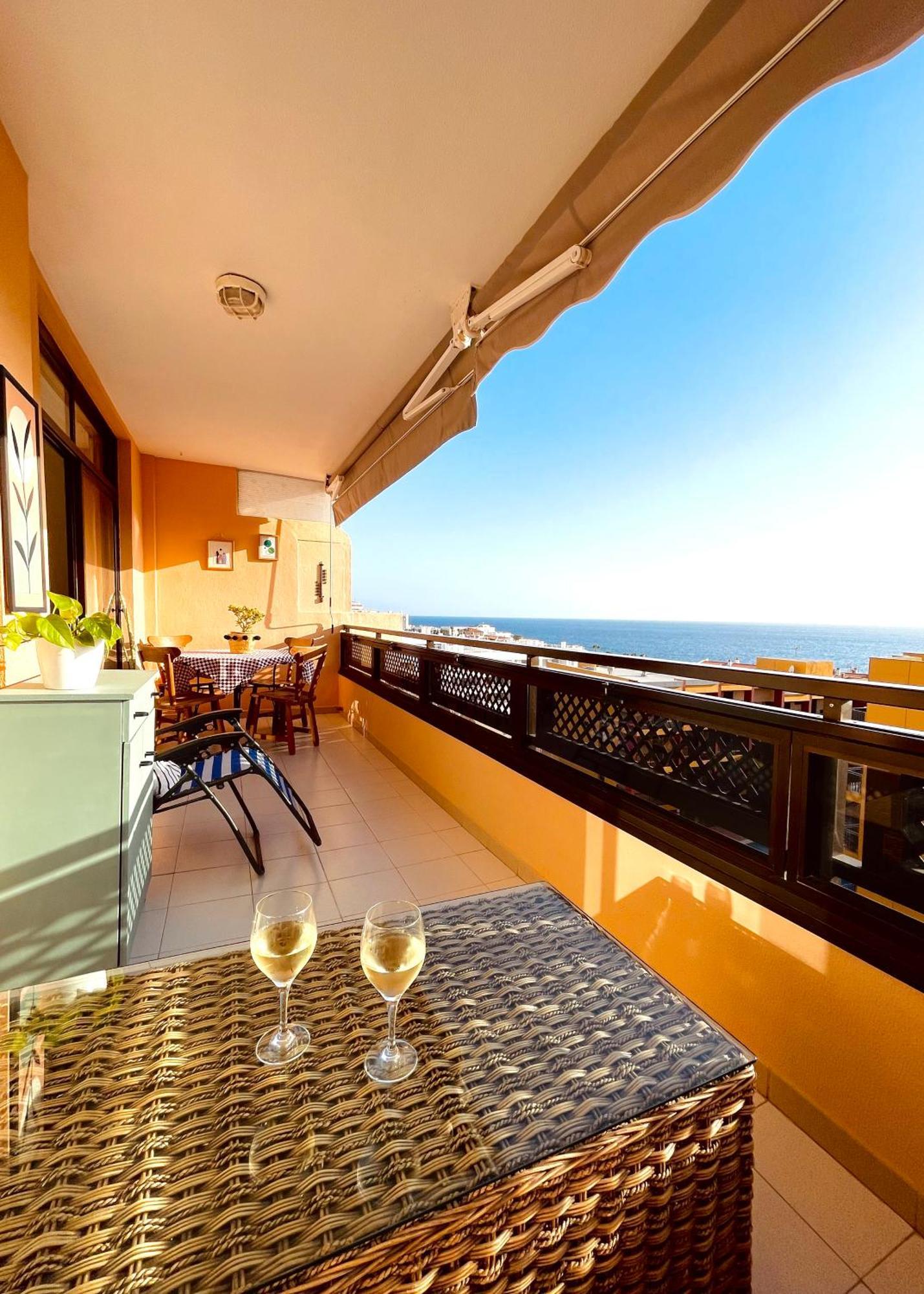 Casa Hugo - Ocean View, Quiet Pool, Fibre Net, Los Gigantes Puerto de Santiago  Exteriör bild